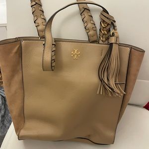 Tory Burch Brooke Leather Tote Bag